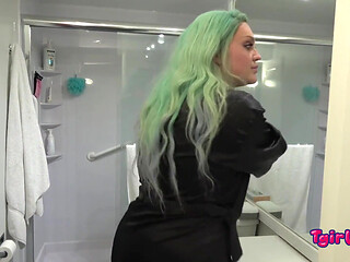 Trans BBW Natalie Presley gets naughty!
