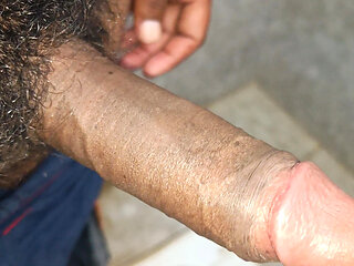 Indian Desi Boy Uses Hands in Front of Bhabhi Ji