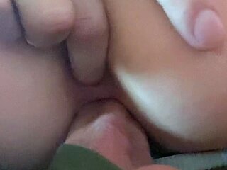 Amateur ass fingering and deep sex