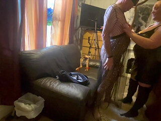 Part 2:- Domina Satana and Sissy Andrew