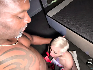 Sexy Blonde Blair Vale Is Gifted the Experience Pt. 1