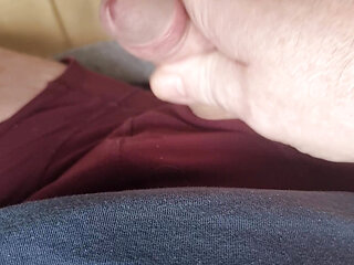 Stepdad Lies in Bed Playing with My Little Cock and Dreaming About Some Wet Hole