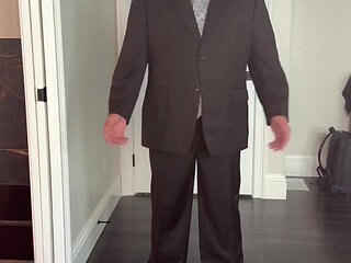 Stepdaddy Comes Home in a Suit