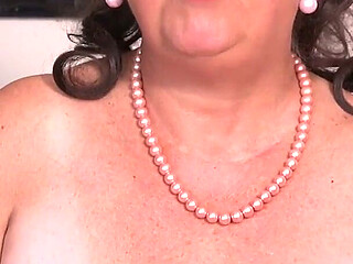 Auntjudys - a Naughty Interview with Chubby Mature 60yo Ruby Roselips