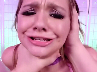 Sweet Girl Mia Kay Licking and Sucking Cock
