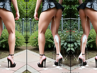 Cumshots on High-Heels, Legs and Feet. Hot Plateaus in public. Semen, WAM, cum from all Sites