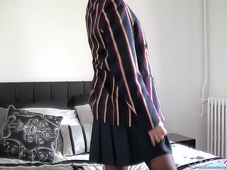 Striped Blazer Featuring Kelli Smith