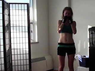 Close up Of Teen Masturbating