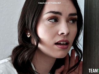 Step-Fantasy: Alina Voss Fucked by Dad in First