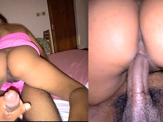 Indian Village Teen Girl Tight Pussy Fucked Hard by Sri Lankan Big Cock - Hot Desi Couple Sex Video