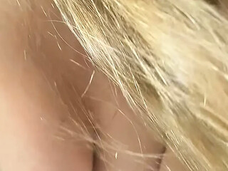 I played with my cock, and my stepsister couldn't help herself when she saw it