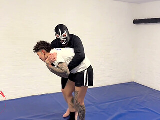 Kourtneyinked Vs Masked Rider - Submission Wrestling Showdown