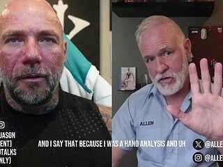 Jason Collins Public Nudity with Pornstar Allen Silver