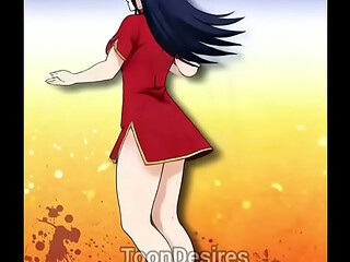 Hinata bailando