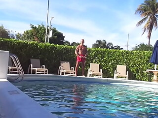 POOL DAY FOR PORNSTAR MAXXX LOADZ