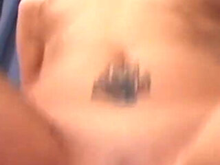 Small tits brunette banged in her warm pussy