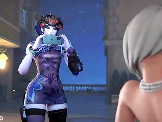 Ashe fucking around before her wedding