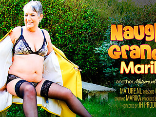 Grandma Marika Loves To Play With Her Wet Pussy