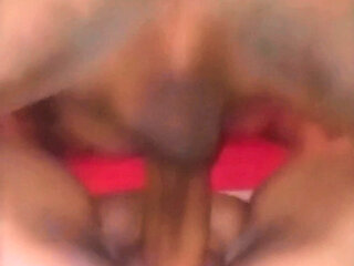 Breaking My Pussy in the Hotel. My Bull Plays and Makes Noises Fucking Me Hard in the Chair.