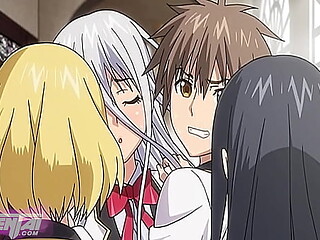 I give my stepbrother a blowjob while he sleep - uncensored hentai
