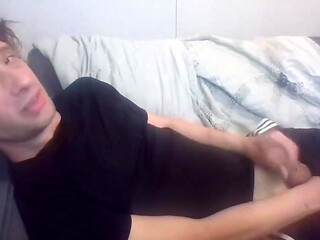 Kiss Me and Stroke Your Cock as I Flood Your Pussy While I Stare at Your Delicious Asshole