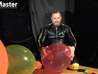 Looning Balloon Play No Pop Then Pops