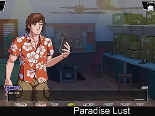 Funny romance in a visual novel game