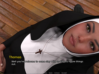Grandmas House 152 the Nun Is Pregnant and Samira Gave Me a Handjob