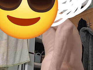 Morning shower with Jerk Off