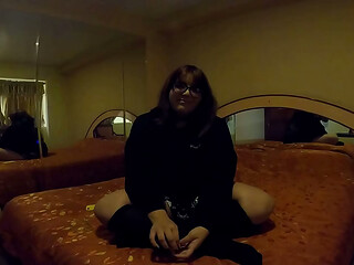 La chica Michi en su primer v&iacute_deo porno.