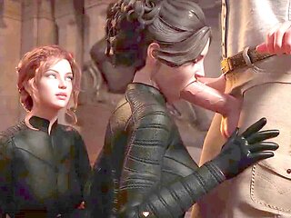 Kinky and insatiable MILFs get playful in a wild threesome