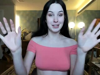 Foot fetish cumload with brunette