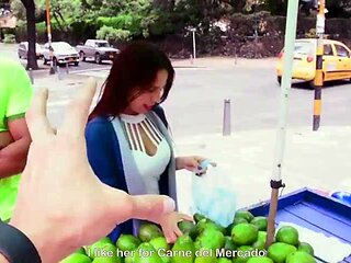LETSDOEIT - Tiny Colombian Teen Picked Up At The Market Cums Hard by Carne Del Mercado: Porn