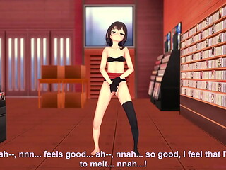 19-Year-Old Megumin Cosplayer Explores Herself in a Sensual Show