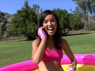 Hot amateur teen blowjob and facial HD video