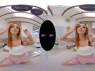 Kiss Me If You Can Veronica Leal: Blowjob, Doggy  Cowgirl VR Porn