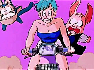 Dragon Bolas: Date prisa Goku, Roshi le quere meter la porringa a Bulma y ya la puso a mamarle las Bolas!LIVE ACTION