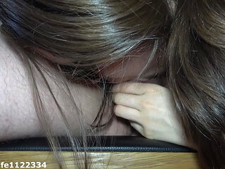 Neighbors Wife Was Missing My Cock so Much That She Took of My Pants and Started to Suck It Without Any Words