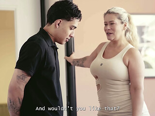 A stepmother is caught cheating and buys her stepson'_s silence