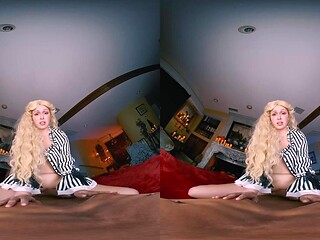 Leana Lovings As Katrina From S Hallow Is Blow Your Manmeat In The Middle Of A Ghostly Crisis