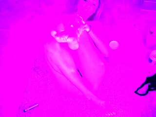 Stacked brunette goes solo toys and masturbation