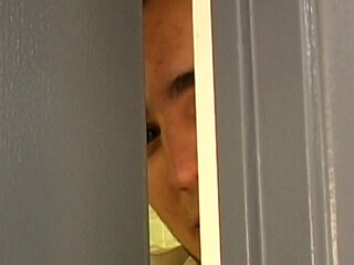 Curious Guy Watches After His Neighbour Courtney Simpson Making Sex with Her Friend