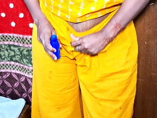 Desi bhabhi gets drilled hard in her first hardcore scene