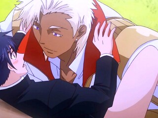 Prince fills up shy boy's anime hole with creamy finish