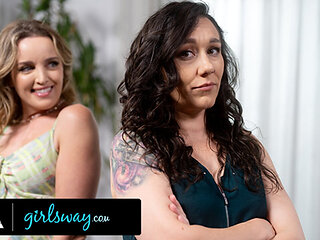 GIRLSWAY - Upset MILF Sinn Sage Misreads Gorgeous Neighbor Charlie Forde's Flirt Attempts