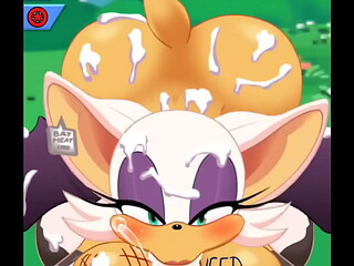 Cow Rouge full of cum asking for more milk while being fucked