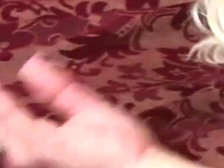 Blonde babe gets pounded by hard cock