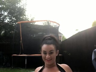 Leann amateur beautiful brunette with big boobs