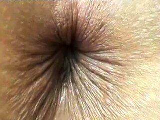 Winking Butthole Close-Up on Webcam