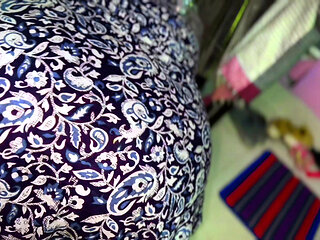 I told my stepson to get me out from where I was stuck under the table, but he fuck my big ass - stuck & rough anal fuck